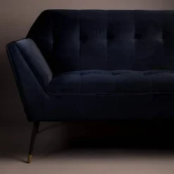 Dutchbone 2-Zitsbanken|bank Kate 2-zits donkerblauw