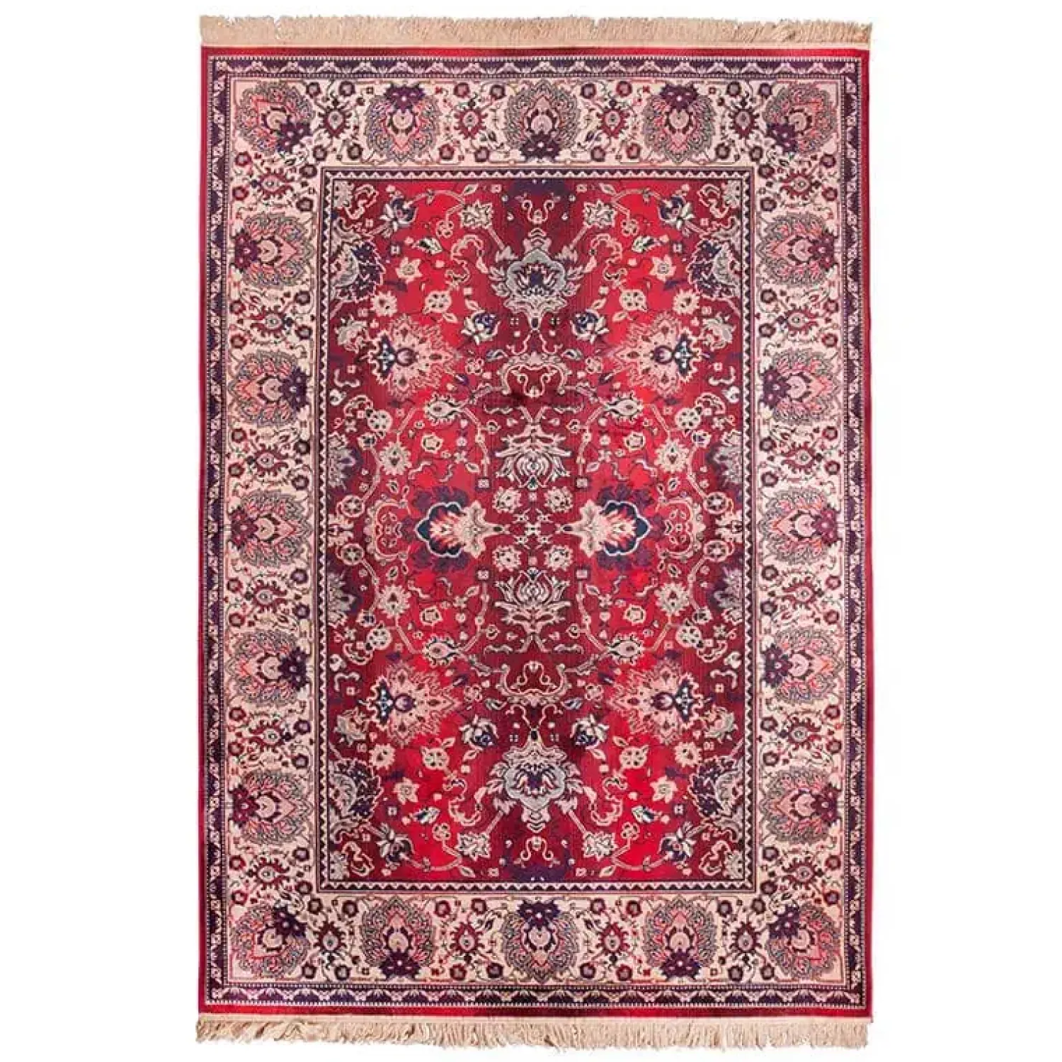 Dutchbone Vloerkleden|Bid Vloerkleed Oud Rood 170x240cm