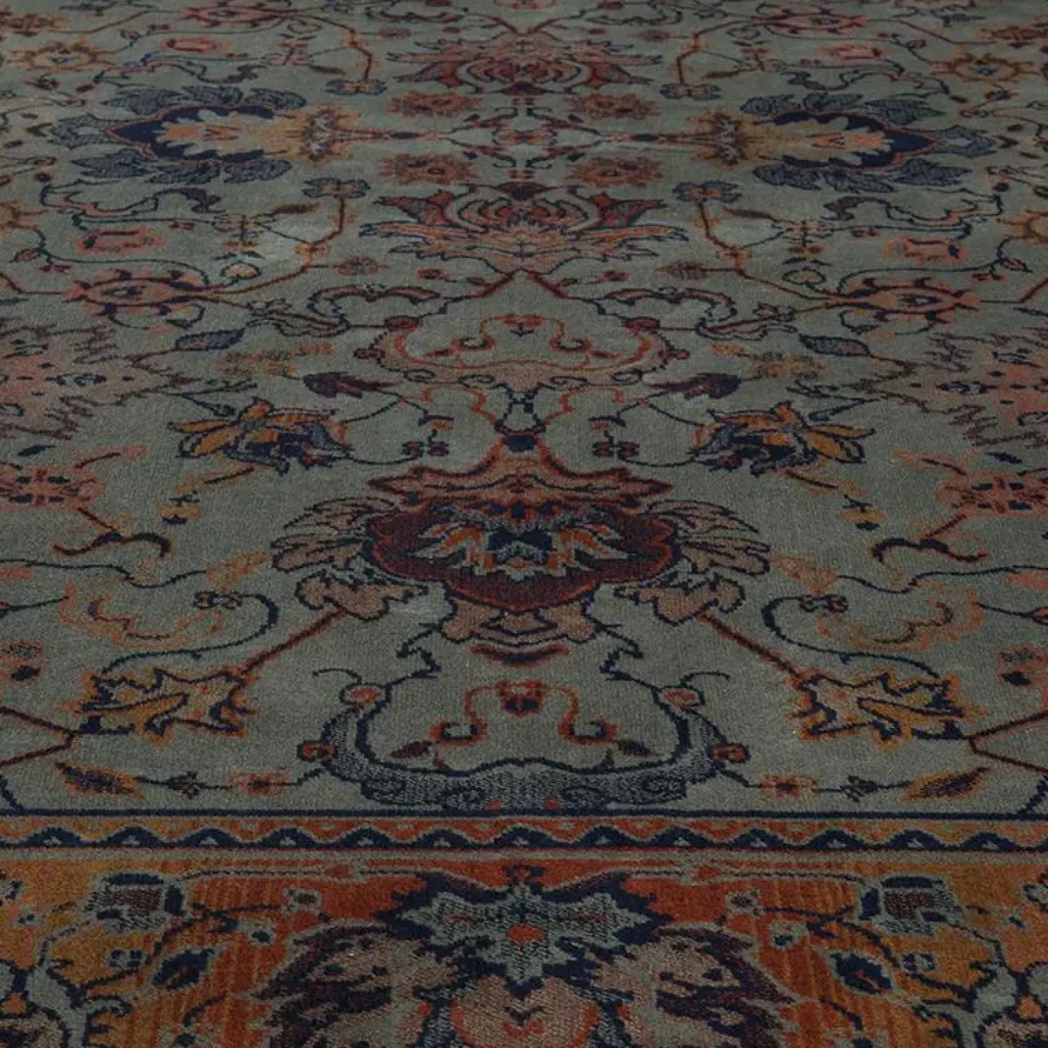 Dutchbone Vloerkleden|Bid Vloerkleed Oud Groen 170x240cm
