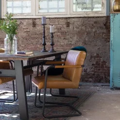 Dutchbone Vloerkleden|Bid Vloerkleed Oud Groen 170x240cm