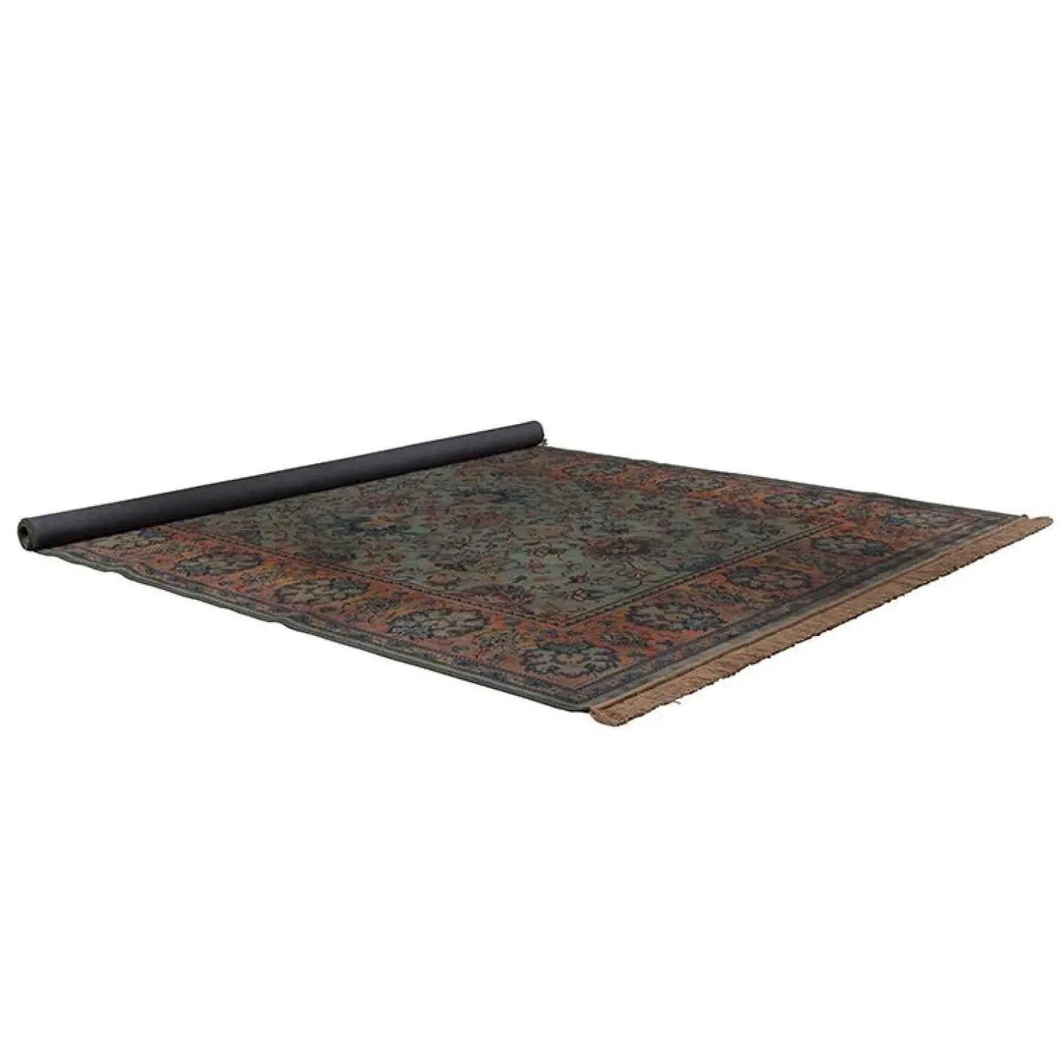 Dutchbone Vloerkleden|Bid Vloerkleed Oud Groen 170x240cm