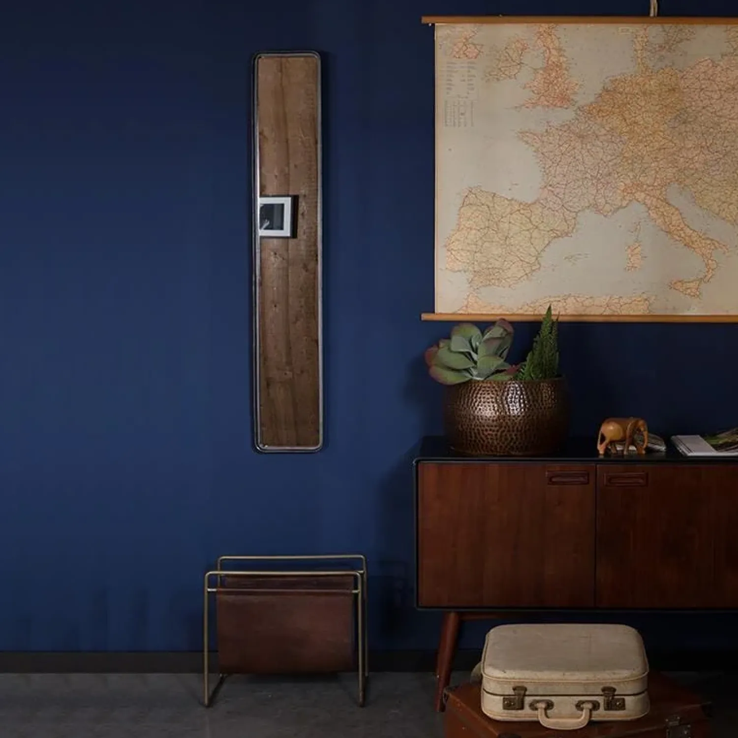 Dutchbone Spiegels|Blackbeam Spiegel Zwart
