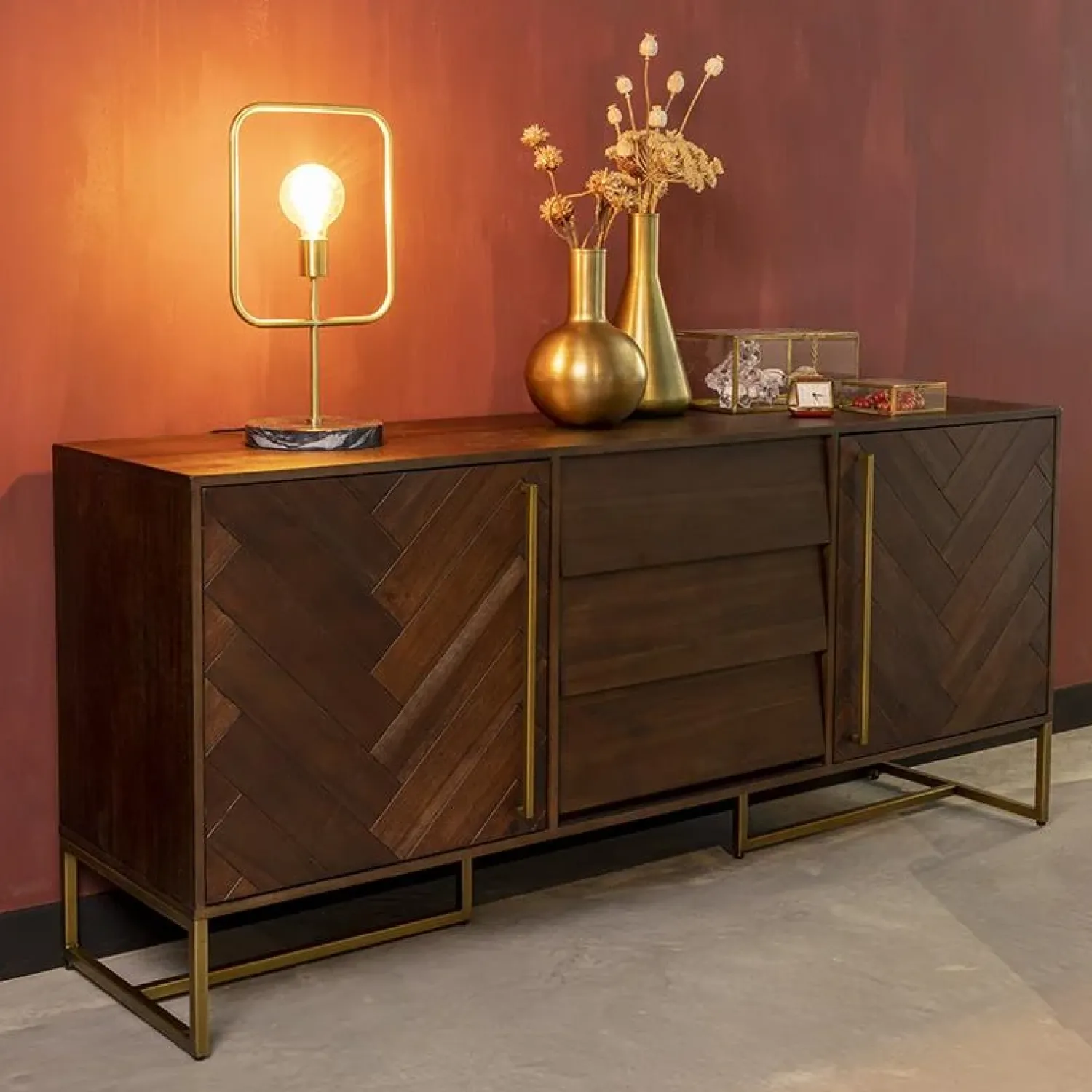 Dutchbone Dressoirs|Industriele Kasten|Class Dressoir
