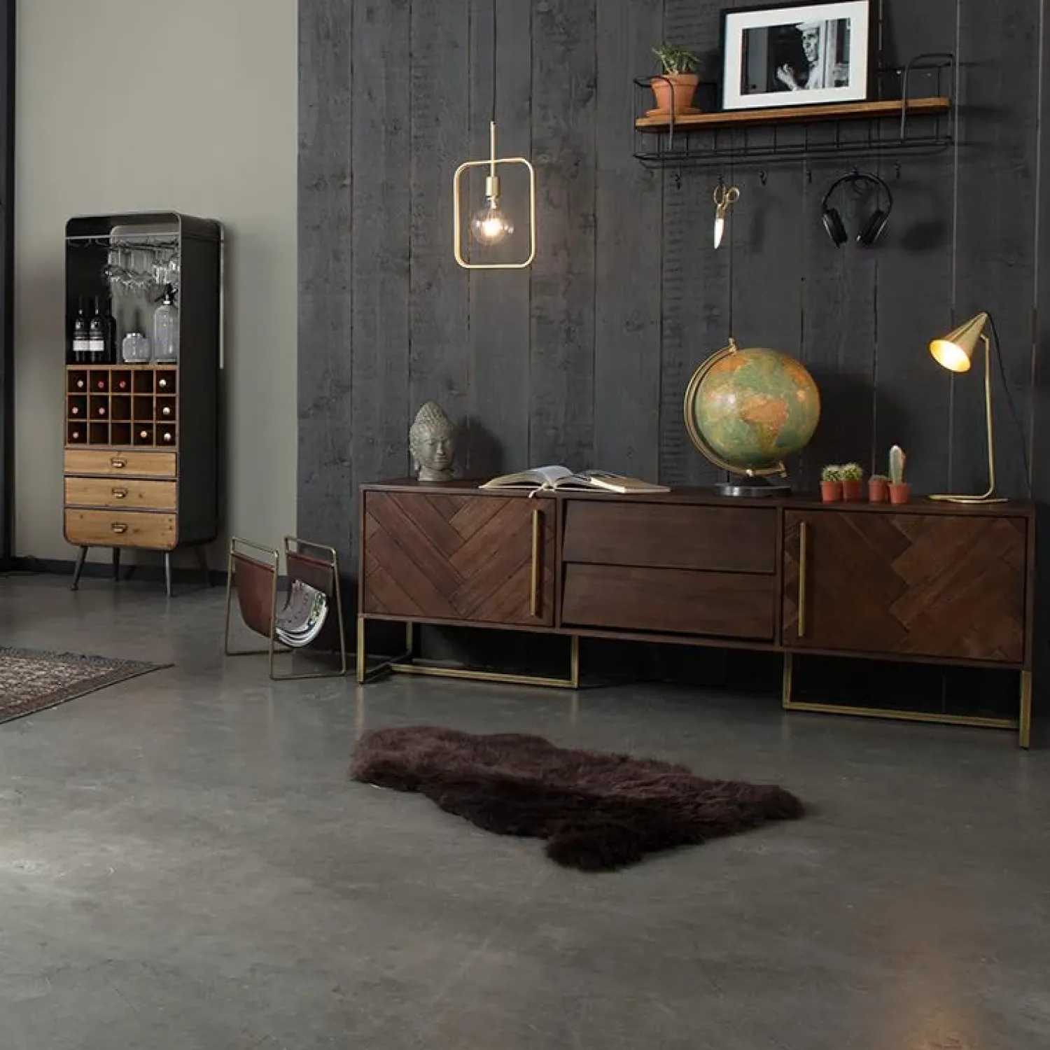 Dutchbone Industriele Kasten|Tv Meubels|Class Tv meubel