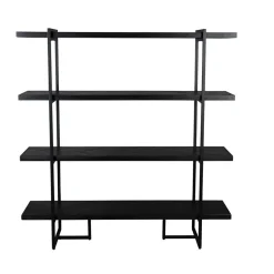 Dutchbone Wandkasten|Vakkenkasten|Class Wandkast zwart
