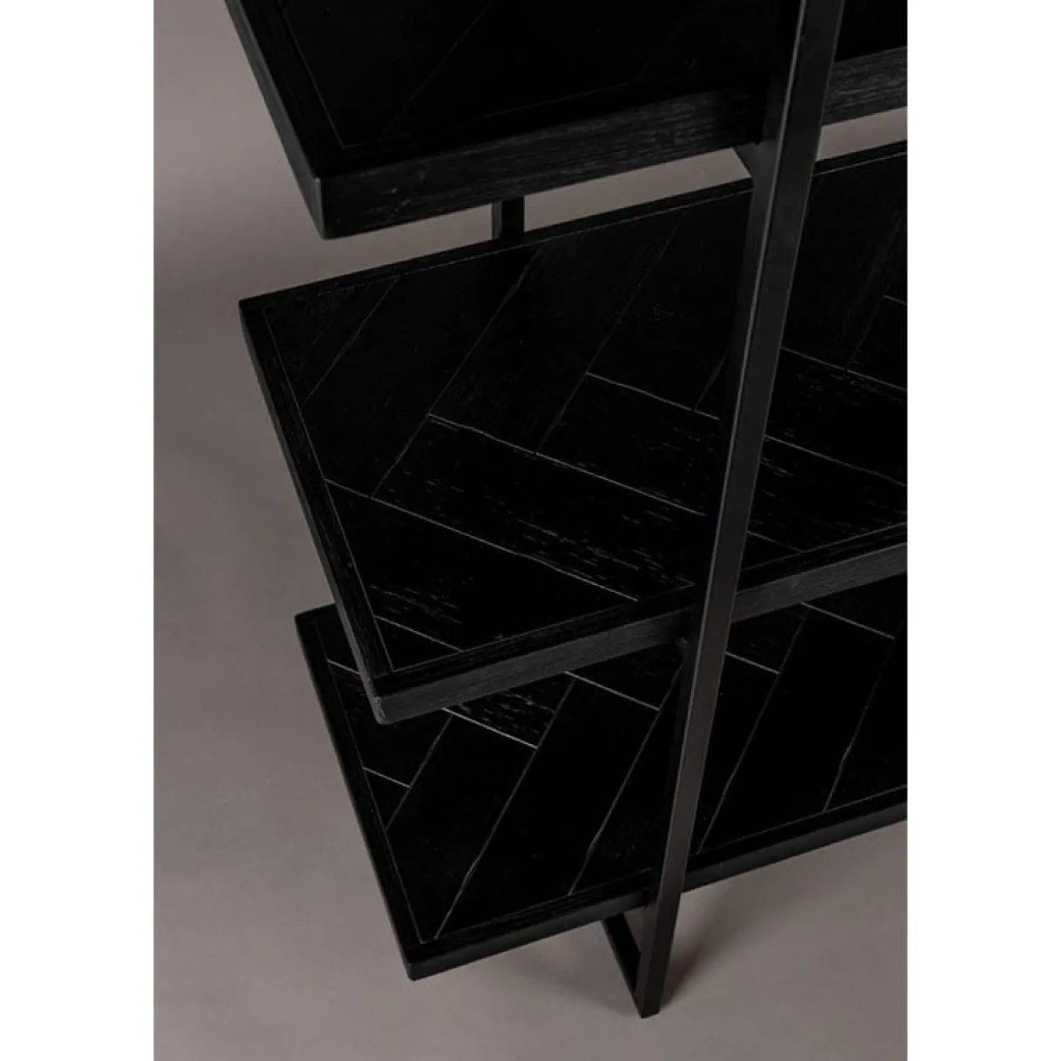 Dutchbone Wandkasten|Vakkenkasten|Class Wandkast zwart