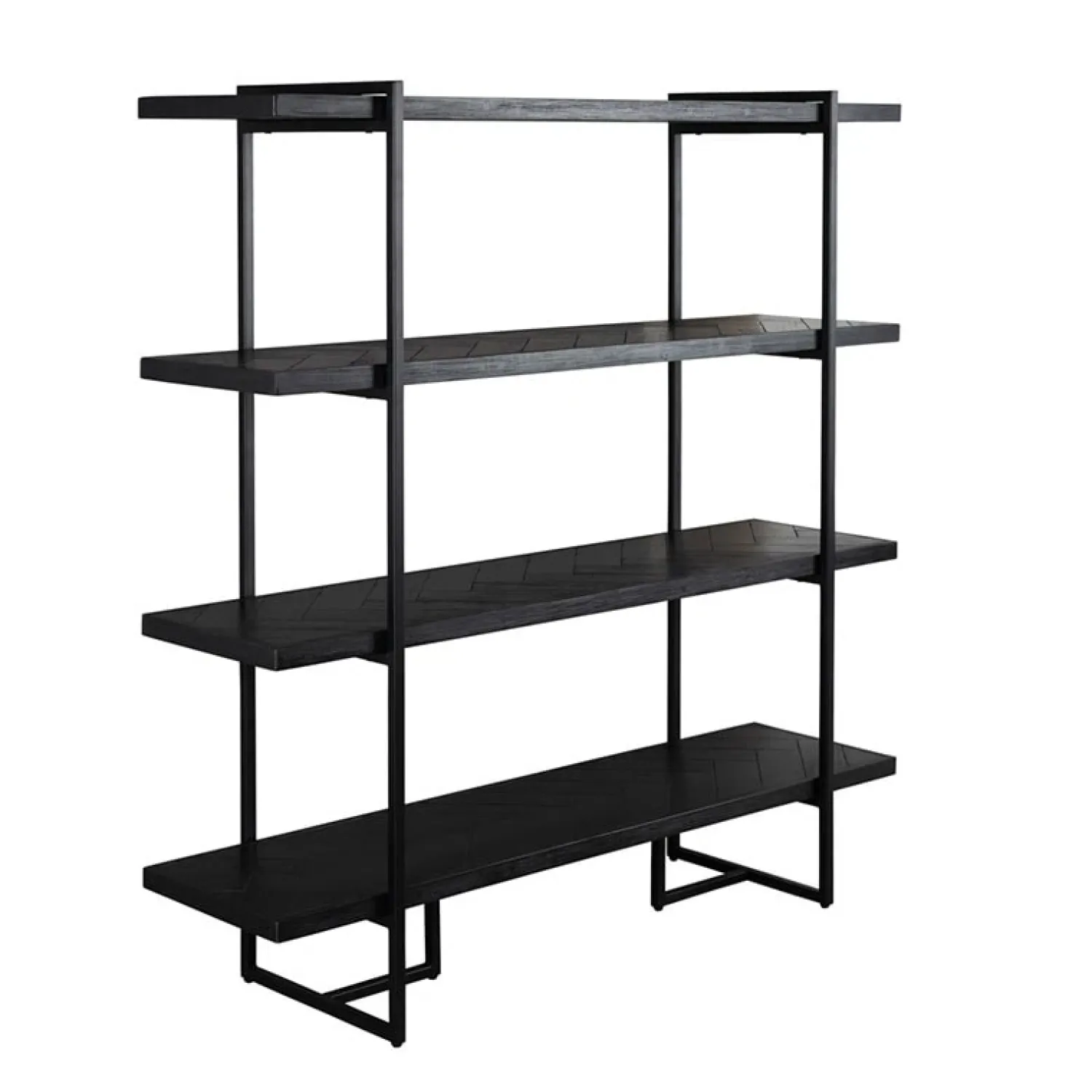 Dutchbone Wandkasten|Vakkenkasten|Class Wandkast zwart