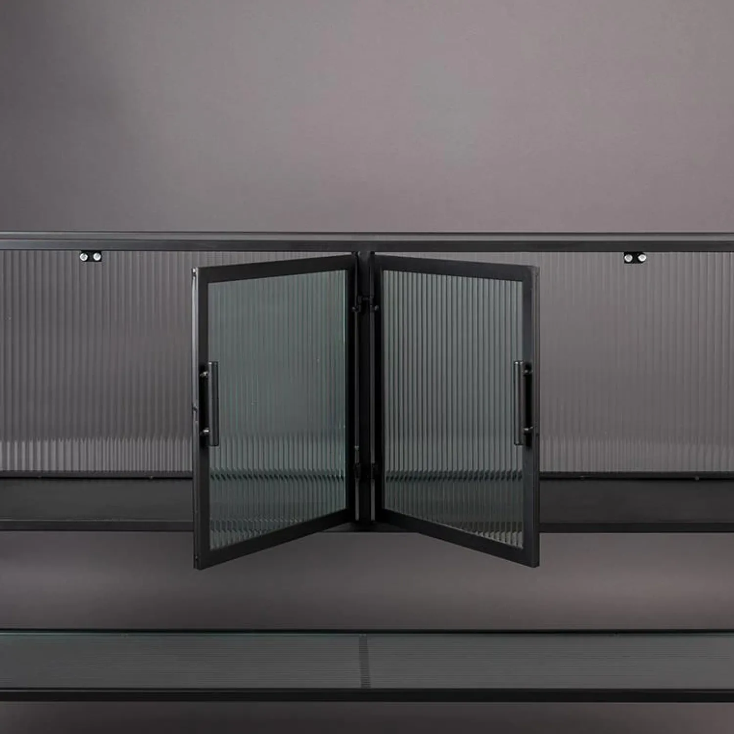 Dutchbone Dressoirs|Industriele Kasten|Dressoir Boli Zwart