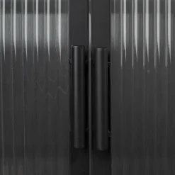 Dutchbone Dressoirs|Industriele Kasten|Dressoir Boli Zwart