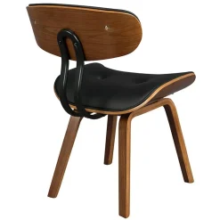 Dutchbone Eetkamerstoelen|Eetkamerstoel Blackwood Walnut