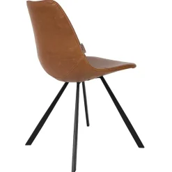 Dutchbone Eetkamerstoelen|Eetkamerstoel Franky Bruin