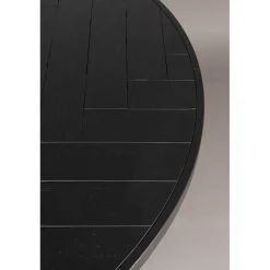 Dutchbone Eettafels|Eetkamertafel Class zwart rond 120cm