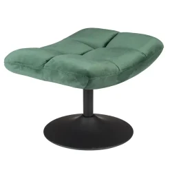 Dutchbone Hockers|Hocker Bar Velvet Groen