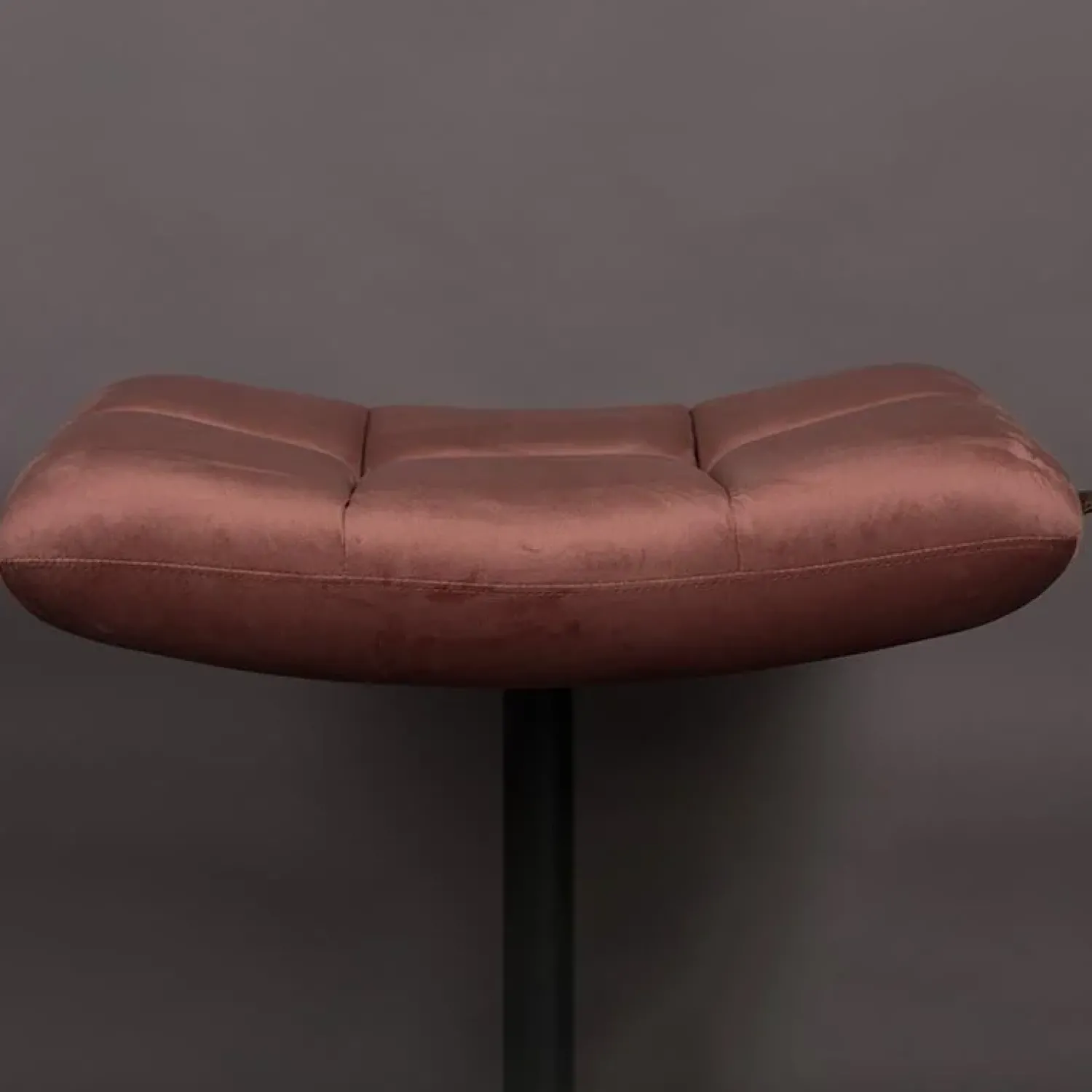 Dutchbone Hockers|Hocker Bar Velvet Roze