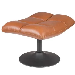 Dutchbone Hockers|Hocker Bar Vintage Bruin