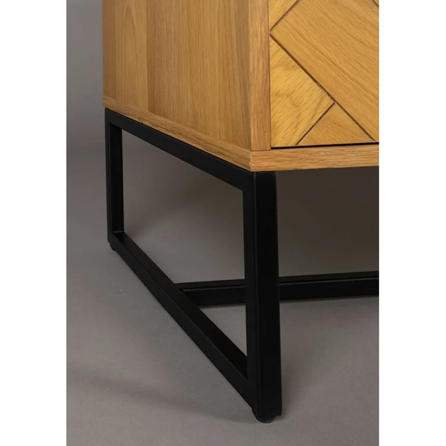 Dutchbone Industriele Kasten|Tv Meubels|Tv meubel Class naturel eiken 180cm