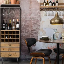 Dutchbone Wijnkasten|Wandkasten|Vino Wijnkast