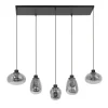Steinmex Hanglampen|Glazen Hanglamp|Echo Hanglamp 5-lichts glas