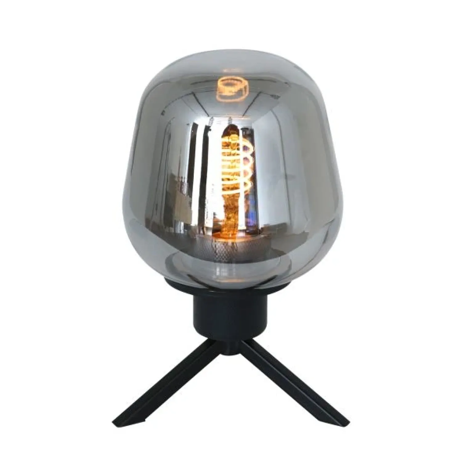 Steinmex Bureaulampen|Tafellampen|Echo Tafellamp 1-lichts glas bol