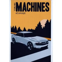 Cavetown Metalen Borden|E-Concept Time Machines - metalen bord