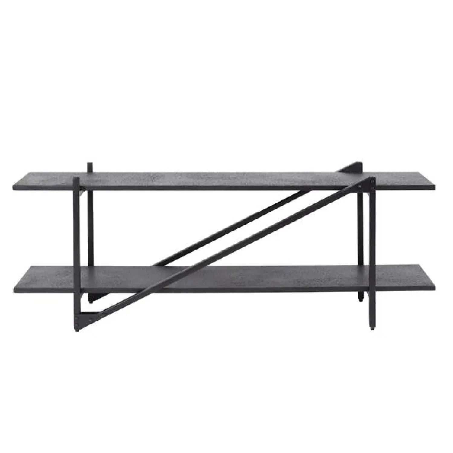 Kalfort Industriele Kasten|Tv Meubels|Eddy Tv-meubel metaal Antraciet 140cm