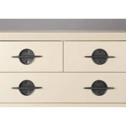 Dutchbone Wandkasten|Industriele Kasten|Edson Wandkast Beige 86cm