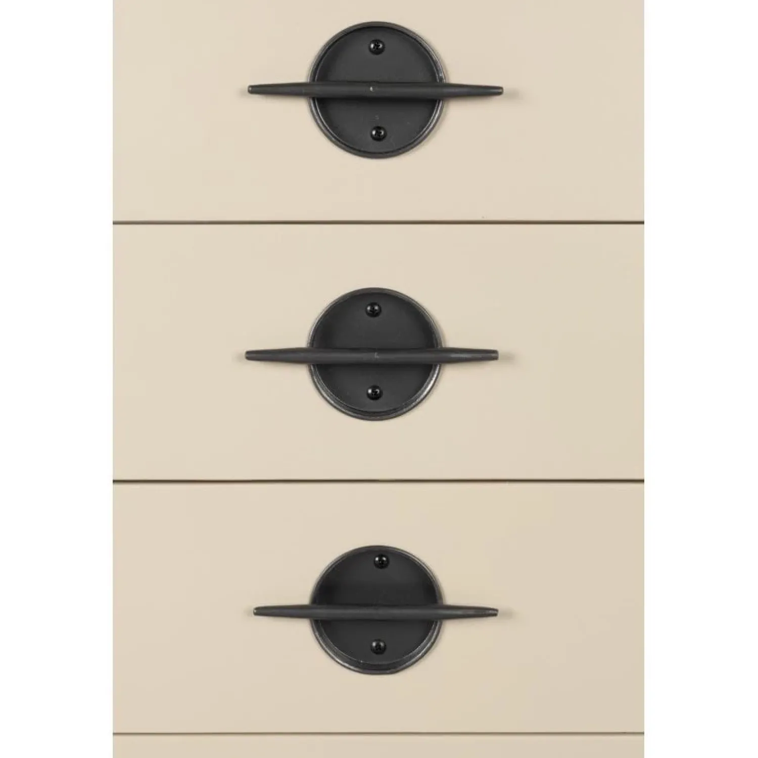 Dutchbone Wandkasten|Industriele Kasten|Edson Wandkast Beige 86cm