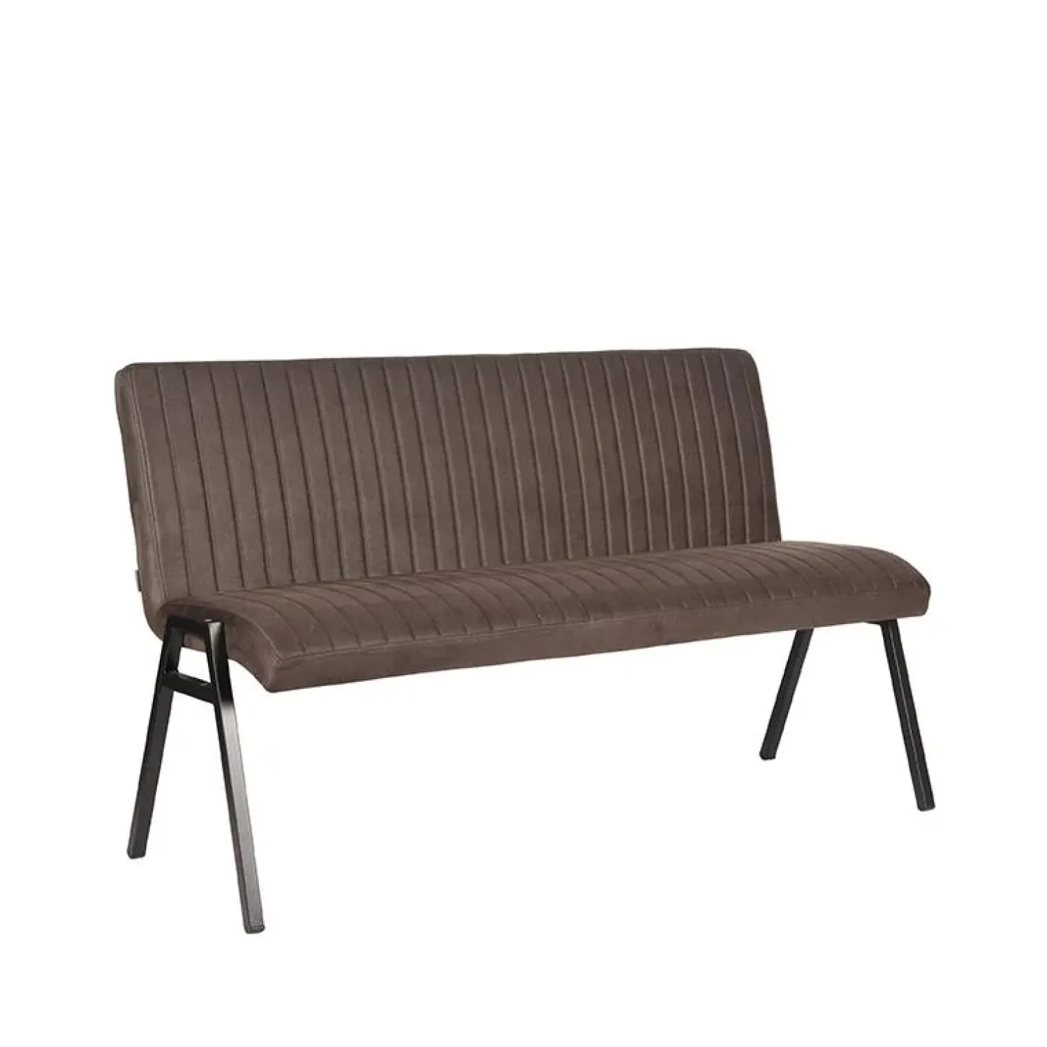 Label51 Eetkamerbanken|Eetkamerbanken|Eetkamerbank Matz Antraciet Microfiber 145cm
