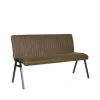 Label51 Eetkamerbanken|Eetkamerbanken|Eetkamerbank Matz Army green Microfiber 145cm