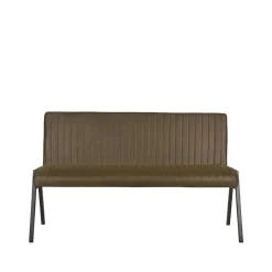 Label51 Eetkamerbanken|Eetkamerbanken|Eetkamerbank Matz Army green Microfiber 145cm