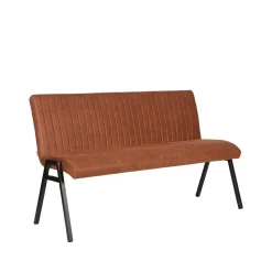 Label51 Eetkamerbanken|Eetkamerbanken|Eetkamerbank Matz Cognac Microfiber 145cm