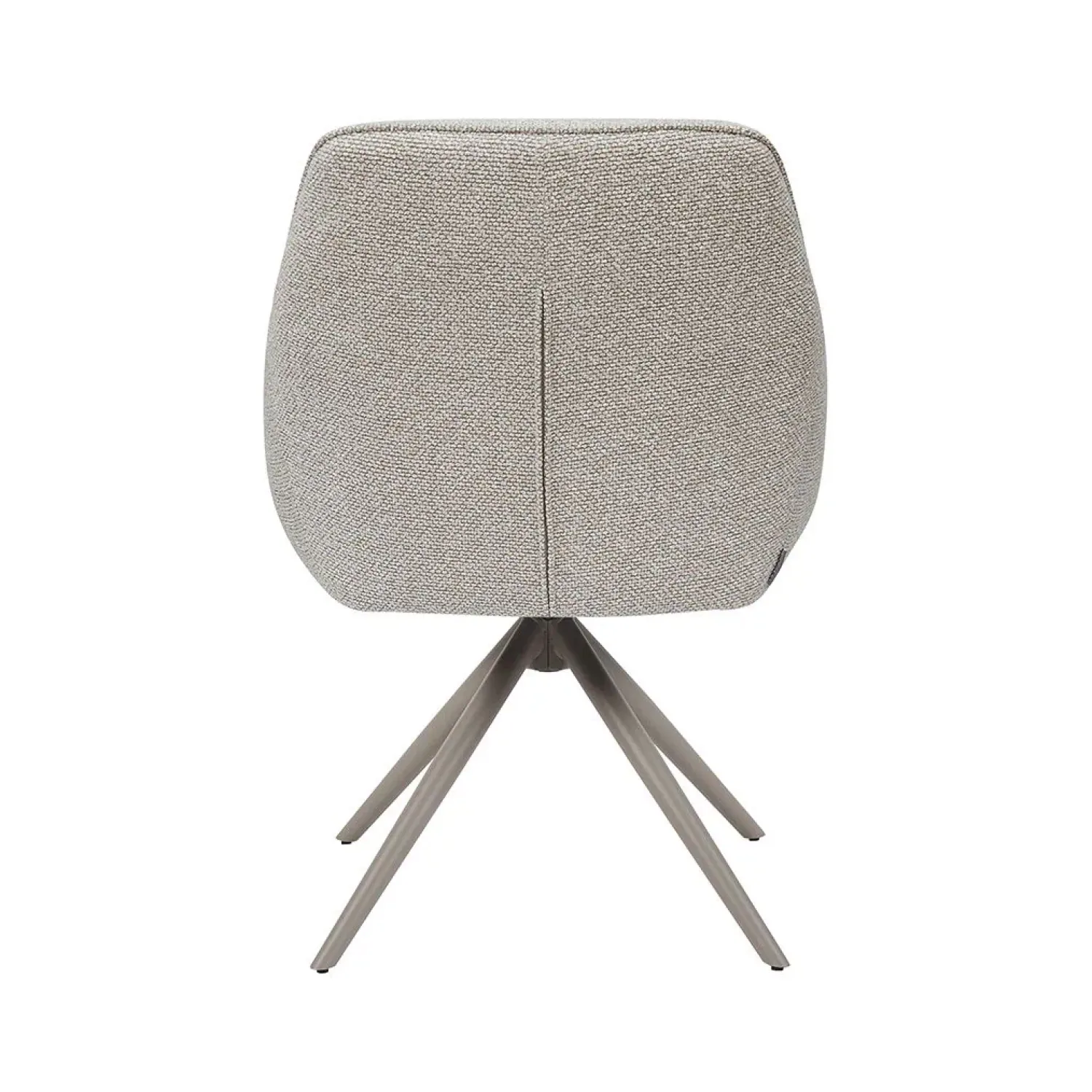 Label51 Eetkamerstoelen|Eetkamerstoel Akira Naturel Boucle met Taupe poot