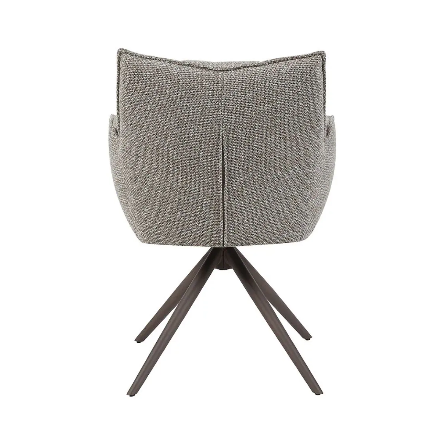 Label51 Eetkamerstoelen|Eetkamerstoel Amalfi Mushoom Boucle met Brons poot