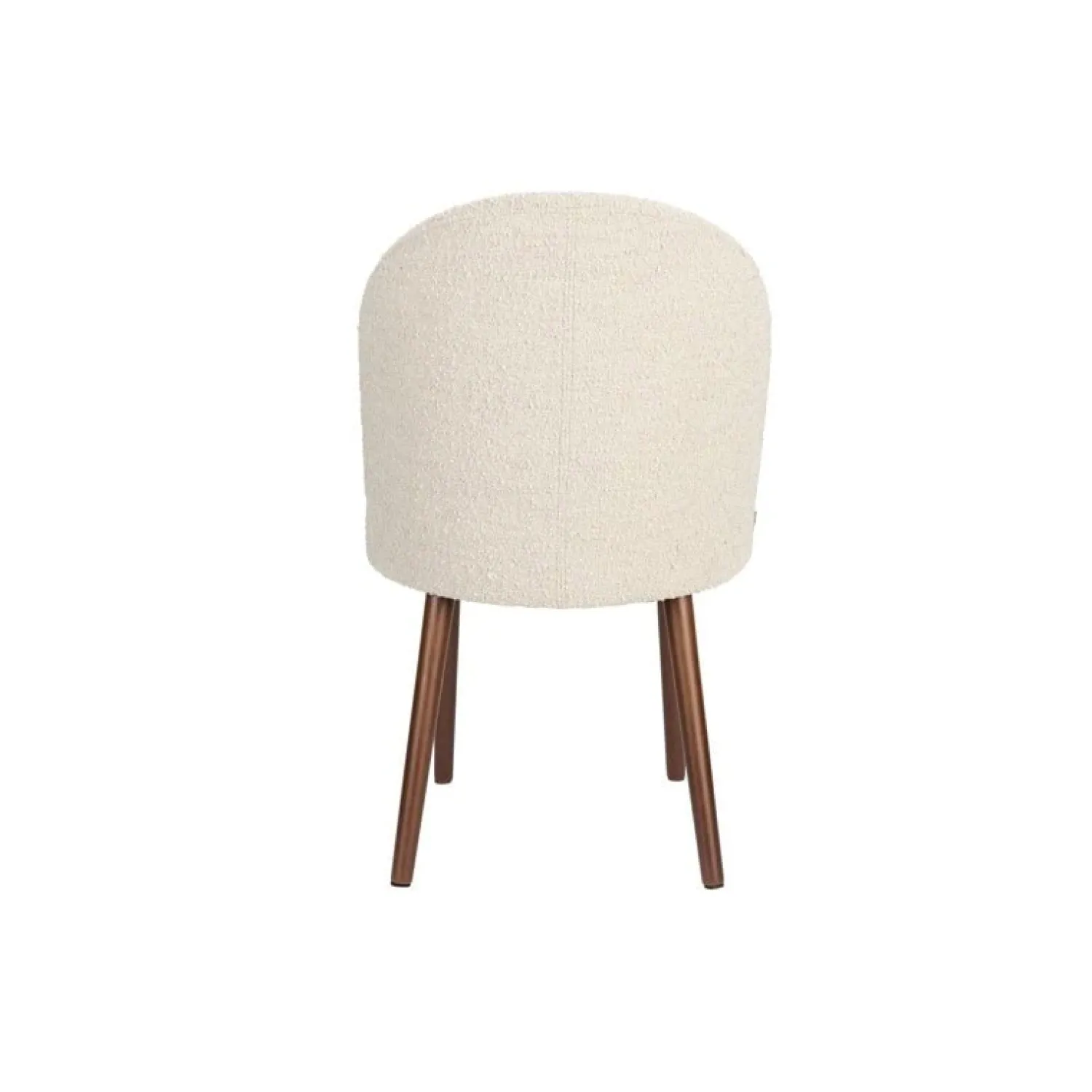 Dutchbone Eetkamerstoelen|Eetkamerstoel Barbara Boucle Beige