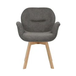 Furndea Eetkamerstoelen|Eetkamerstoel Bas Antraciet