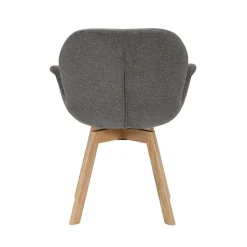 Furndea Eetkamerstoelen|Eetkamerstoel Bas Antraciet