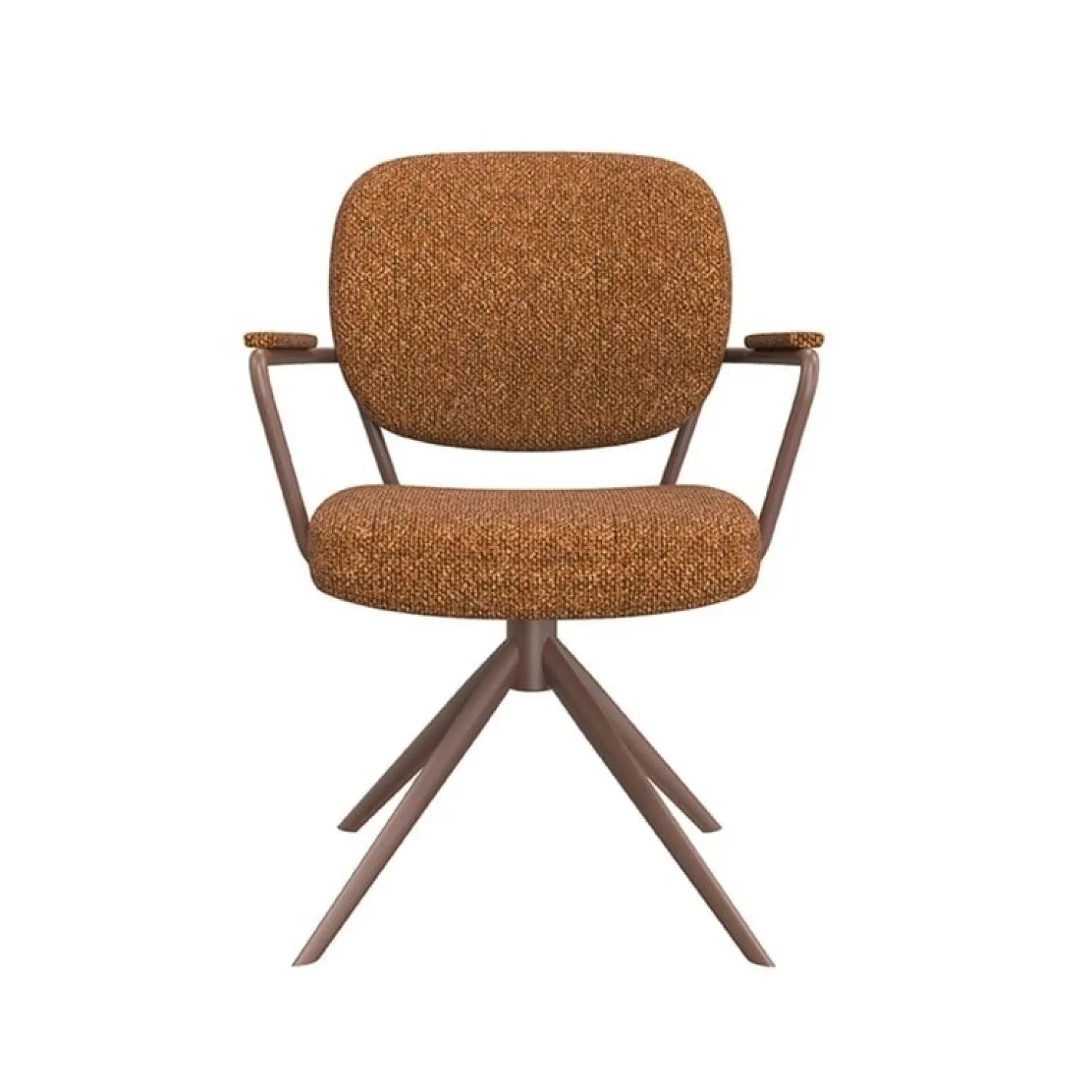 Label51 Eetkamerstoelen|Eetkamerstoel Basel Coral Boucle