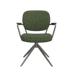 Label51 Eetkamerstoelen|Eetkamerstoel Basel Forest Boucle
