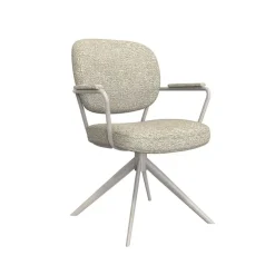 Label51 Eetkamerstoelen|Eetkamerstoel Basel Naturel Boucle