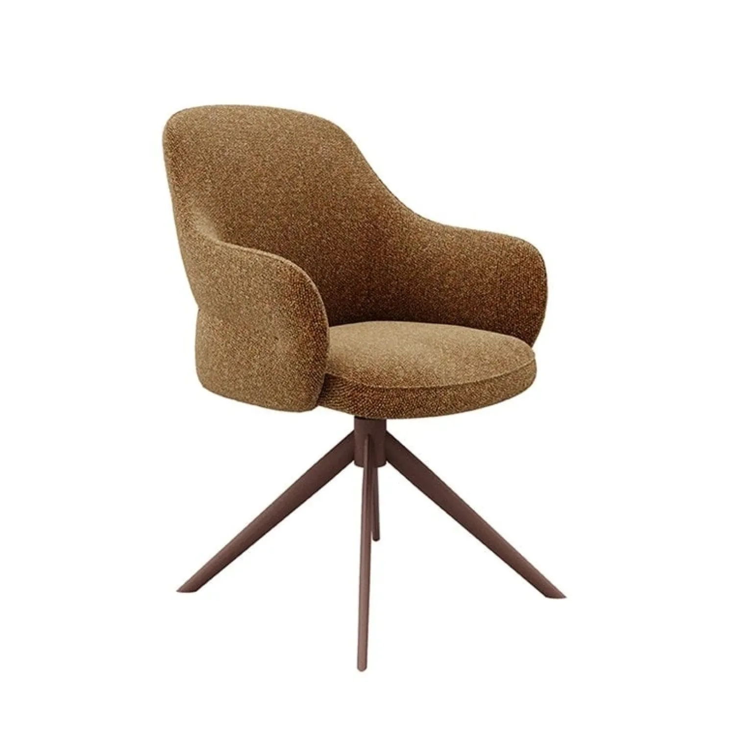 Label51 Eetkamerstoelen|Eetkamerstoel Bern Coral Boucle