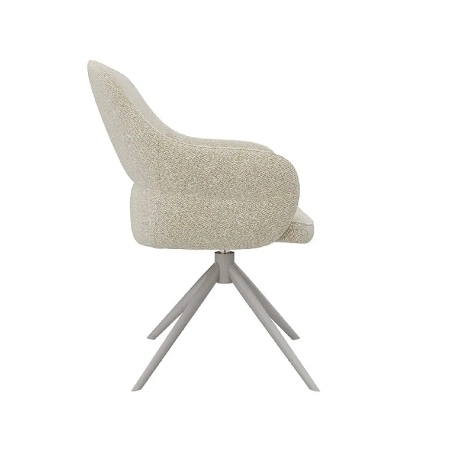 Label51 Eetkamerstoelen|Eetkamerstoel Bern Naturel Boucle