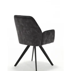 Furndea Eetkamerstoelen|Eetkamerstoel Brigitte Antraciet