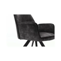 Furndea Eetkamerstoelen|Eetkamerstoel Brigitte Antraciet