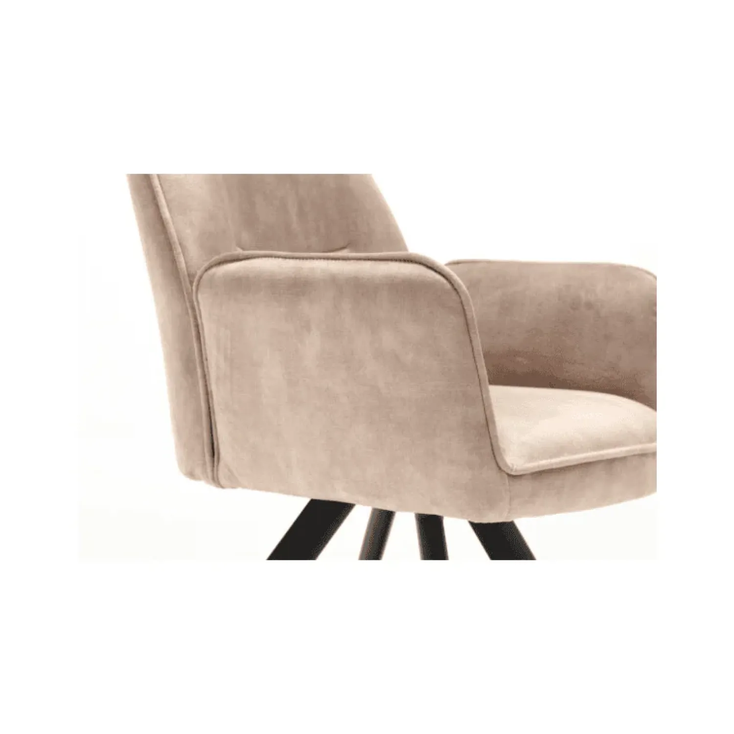 Furndea Eetkamerstoelen|Eetkamerstoel Brigitte Beige