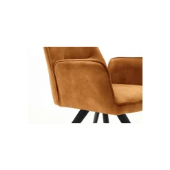 Furndea Eetkamerstoelen|Eetkamerstoel Brigitte Gold