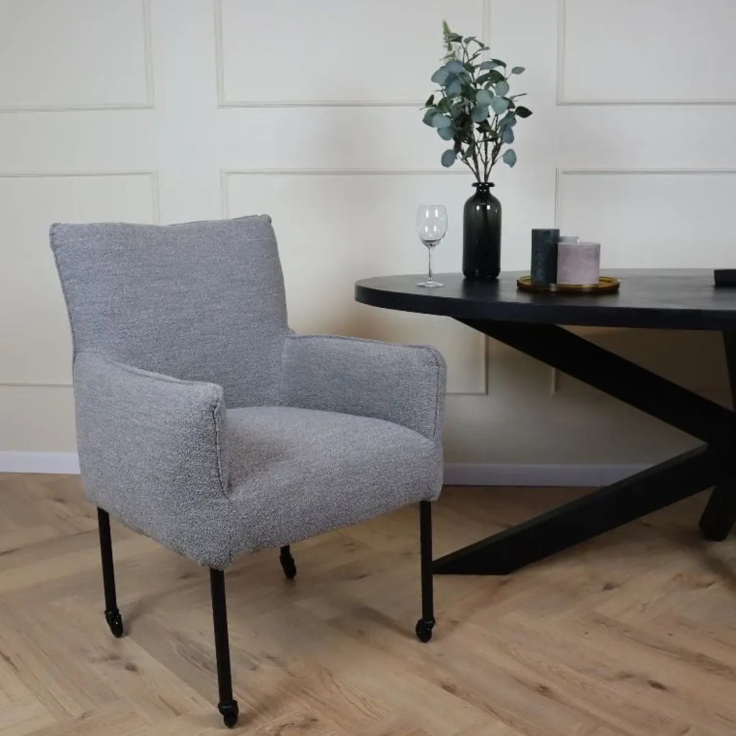 Cavetown Eetkamerstoelen|Eetkamerstoel Chiara