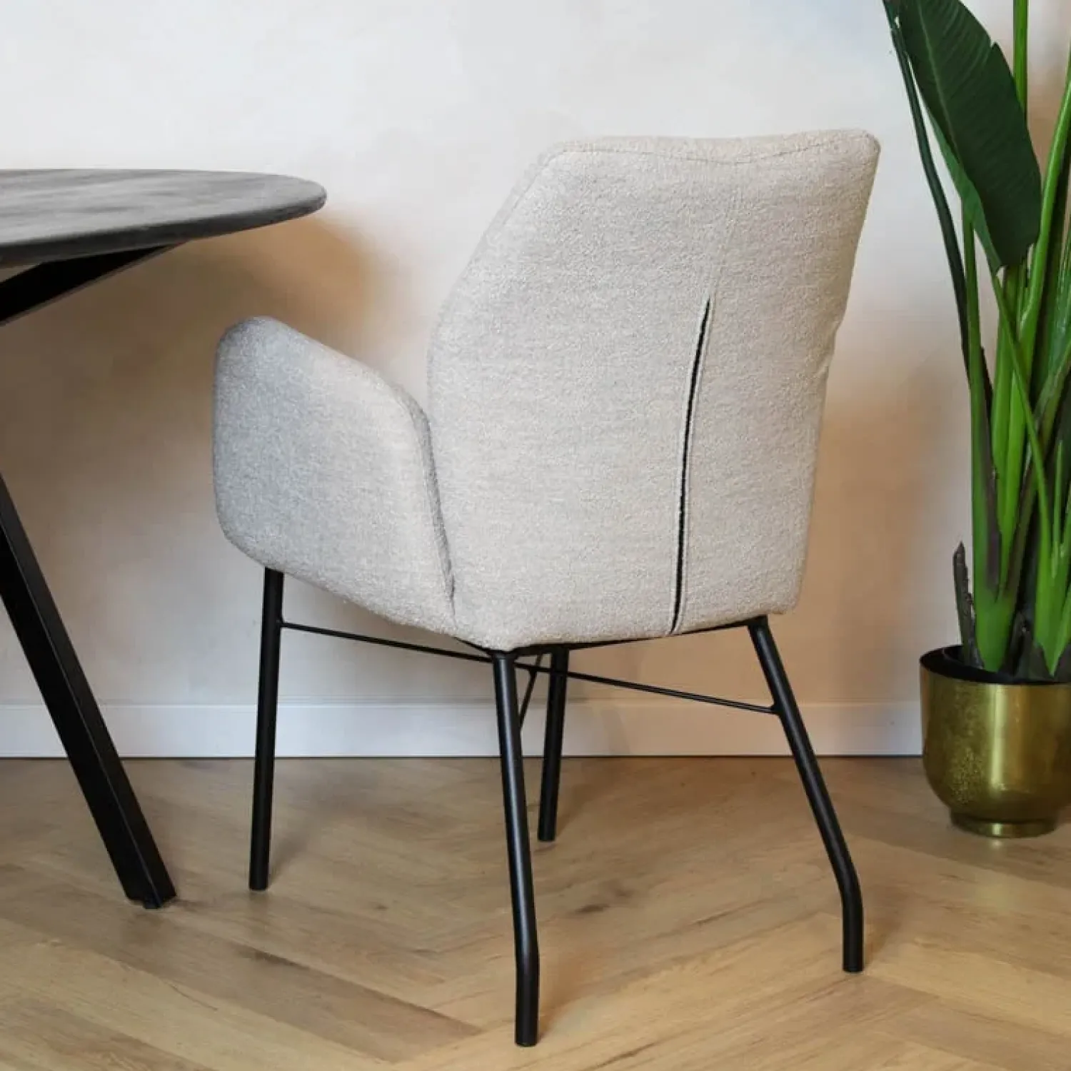 Ease Living Eetkamerstoelen|Eetkamerstoel Devin
