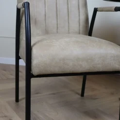 Cavetown Eetkamerstoelen|Eetkamerstoel Emilio rond frame
