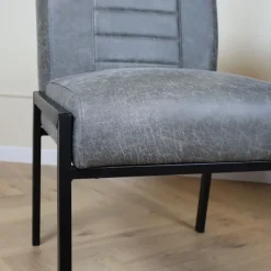 Cavetown Eetkamerstoelen|Eetkamerbanken|Eetkamerstoel Emilio vierkant frame