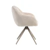 Label51 Eetkamerstoelen|Eetkamerstoel Esma Naturel Taupe poot